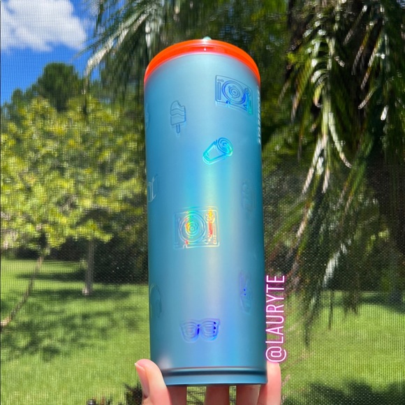 Starbucks 2022 Back to School Blue Soft Touch Icon Tumbler - Picture 9 of 9